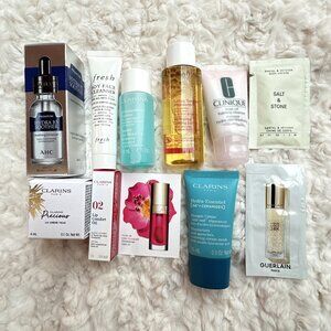 Brand New Set of 10 Beauty Products Samples/Travel Size Beauty Products